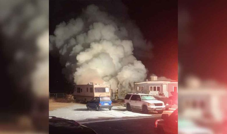 Evanston Fire Department Puts out Structure Fire