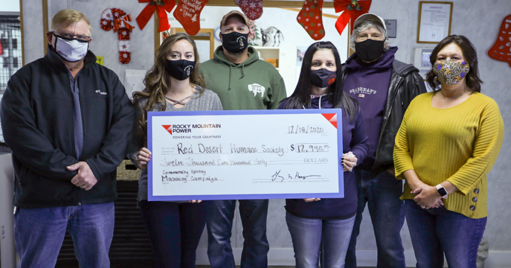Jim Bridger Plant Employees Raise Over $12K to Help Homeless Pets