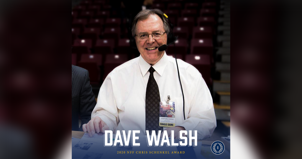 Dave Walsh Named Recipient of 2020 NFF Chris Schenkel Award