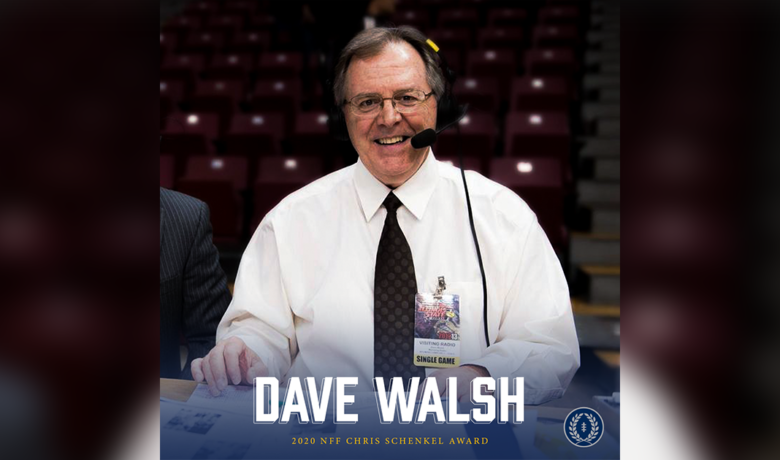 Dave Walsh Named Recipient of 2020 NFF Chris Schenkel Award