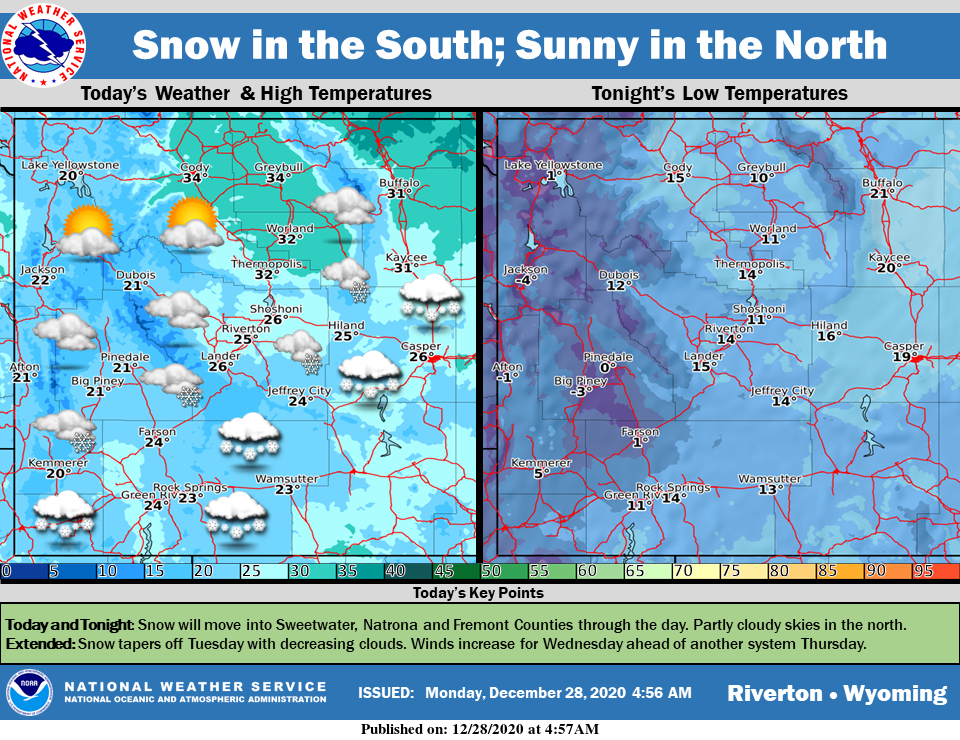 Mostly Cloudy with a High Near 23