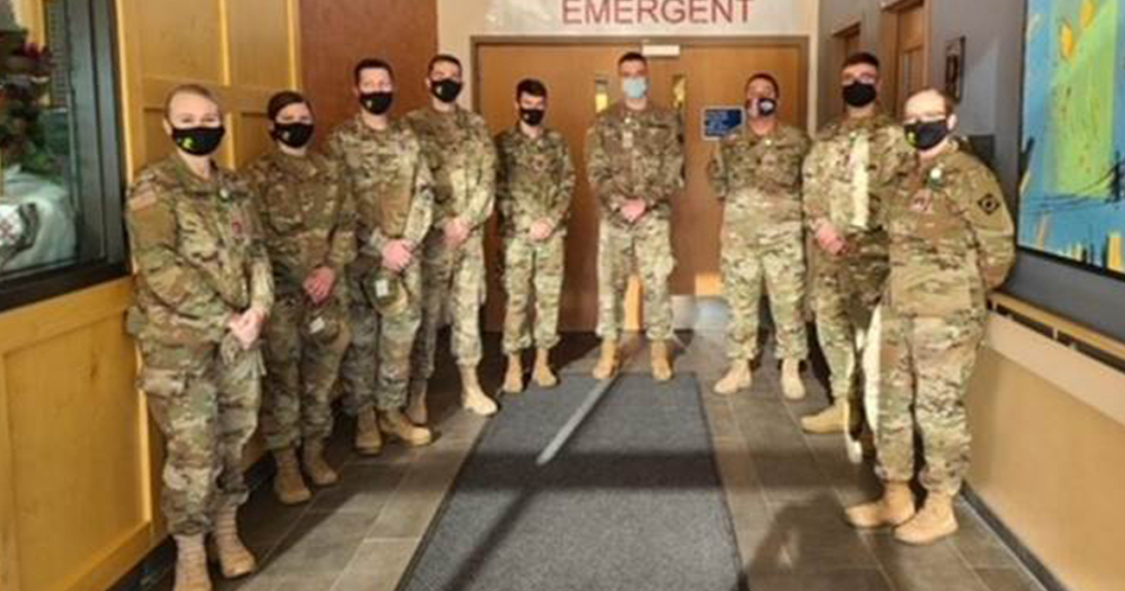 Wyoming National Guard Extends Helping Hand at Sweetwater Memorial