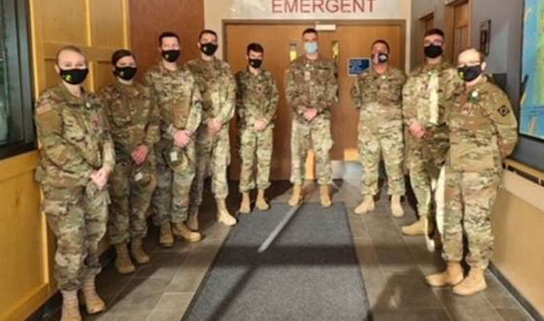 Wyoming National Guard Extends Helping Hand at Sweetwater Memorial