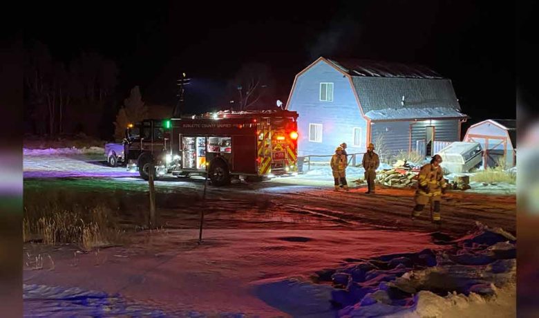 Sublette County Unified Fire Puts Out Chimney Fire