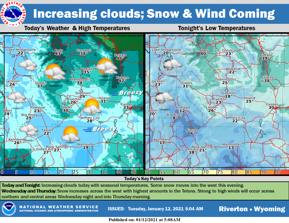 Mostly Sunny With a High Near 30