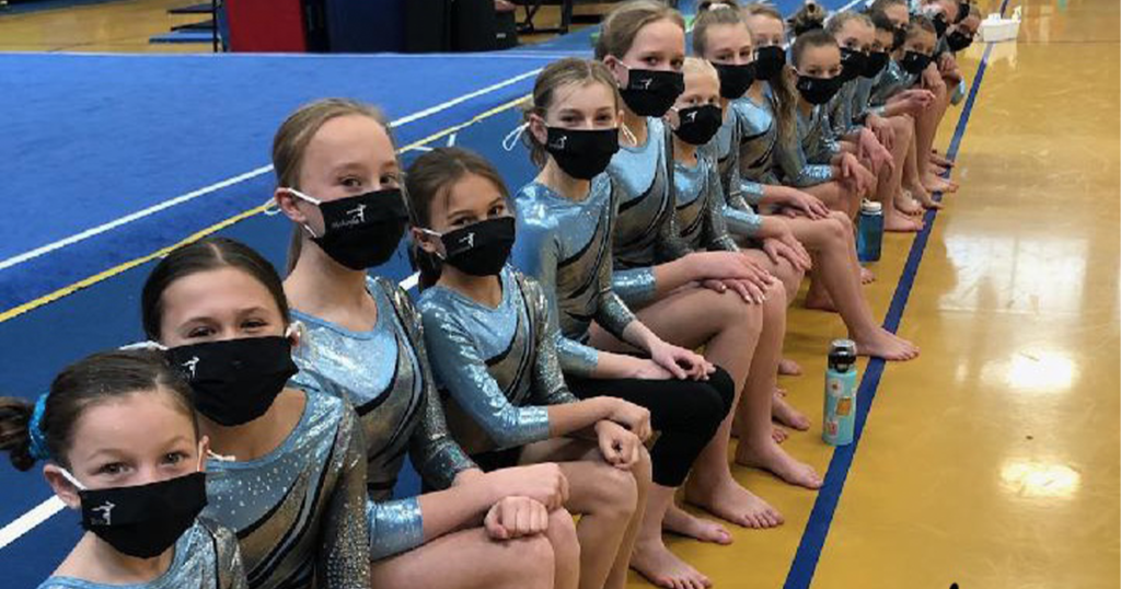 Young Gymnasts Off to a Competitive Season