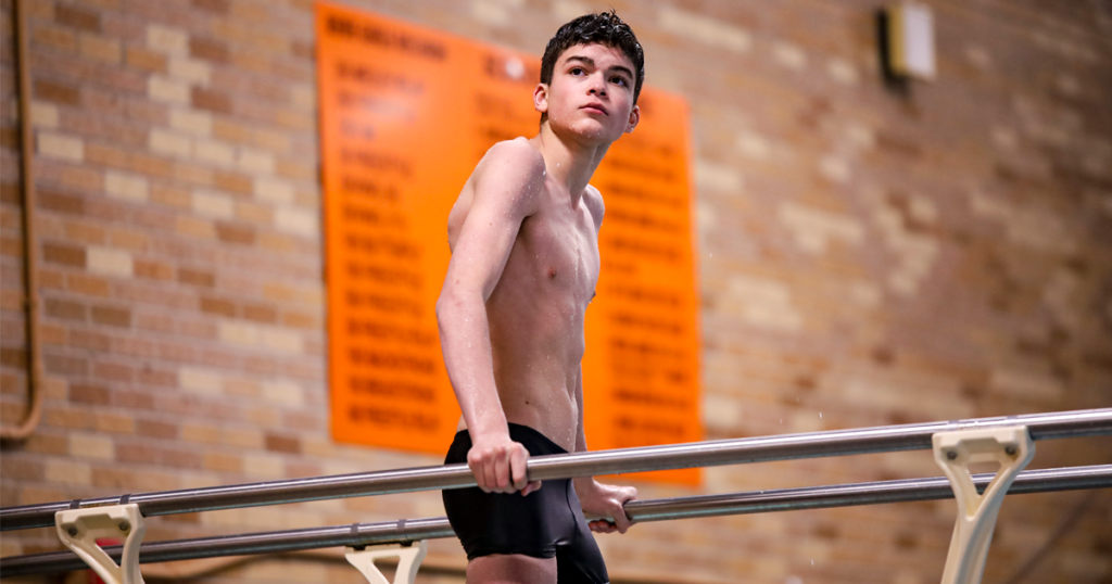 Tigers Swimming and Diving Takes to the Pool in Cheyenne