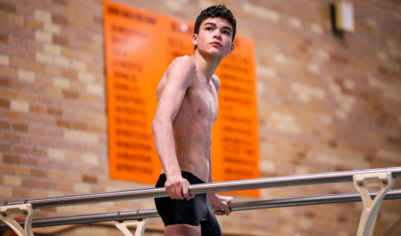Tigers Swimming and Diving Takes to the Pool in Cheyenne