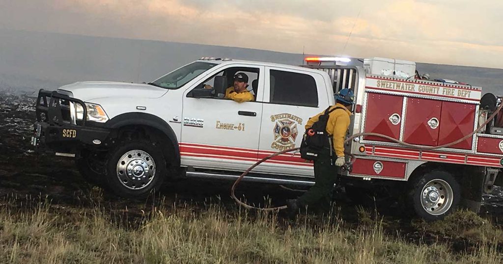 Sweetwater County Commissioners to Hear Briefing on 2020 Fire Year