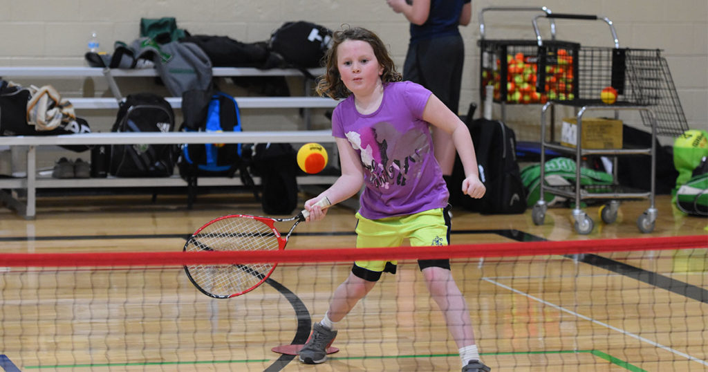 GRHS Tennis Team Hosts Clinic for Youth