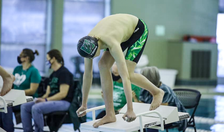 Wolves Finish in Second at 3A State Swimming and Diving