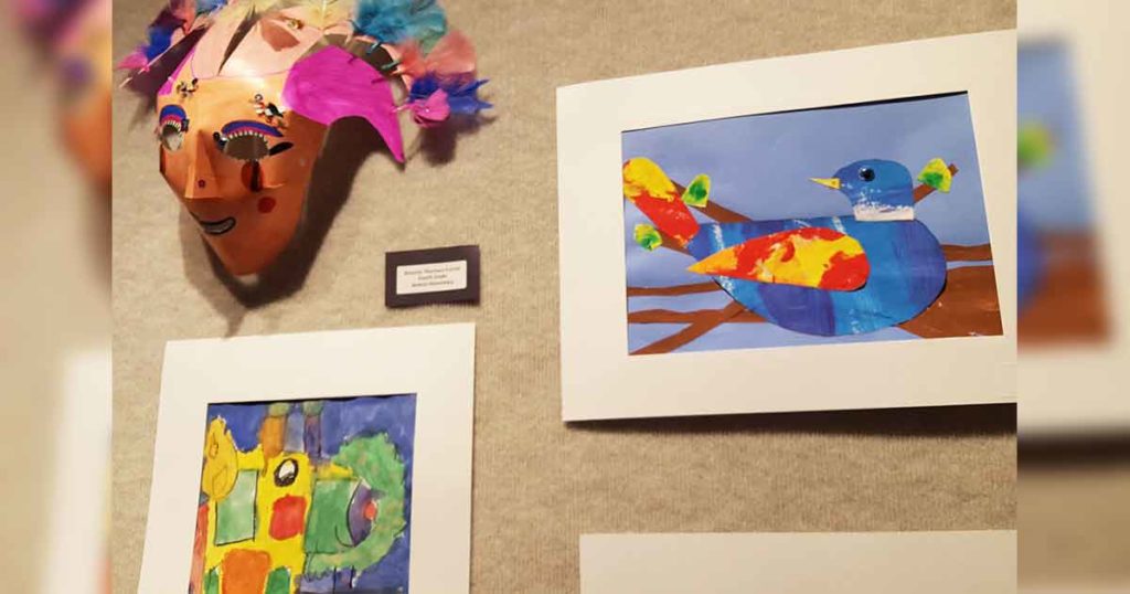 RS Elementary Students’ Artwork on Display at Fine Arts Center