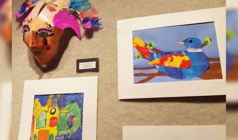 RS Elementary Students’ Artwork on Display at Fine Arts Center