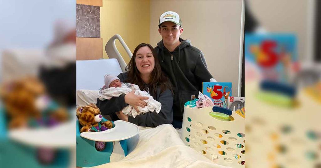 First Girl Born During Girl Scout Week Showered With Gifts