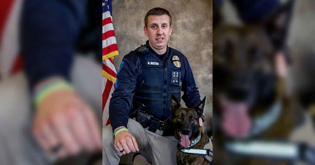 Green River Police Department Says Goodbye to K9 Ridex