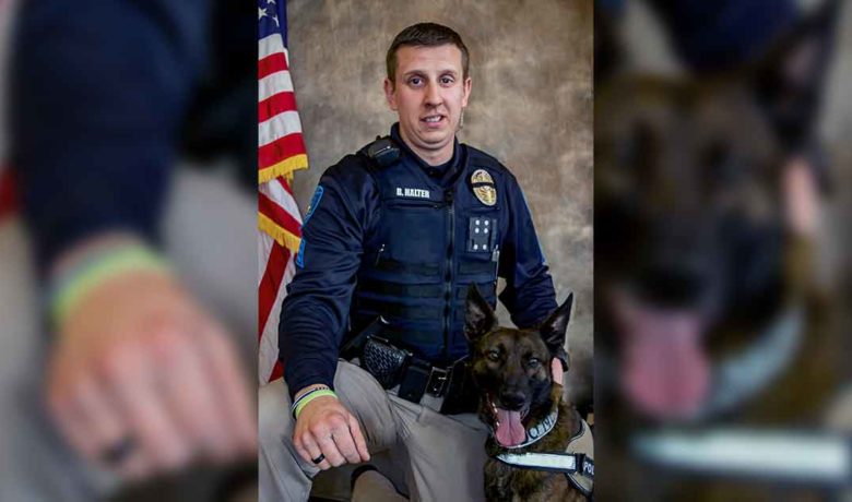 Green River Police Department Says Goodbye to K9 Ridex