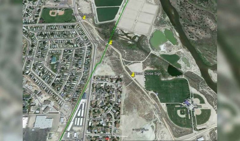 Green River Closes a Portion of Stratton Myers Road