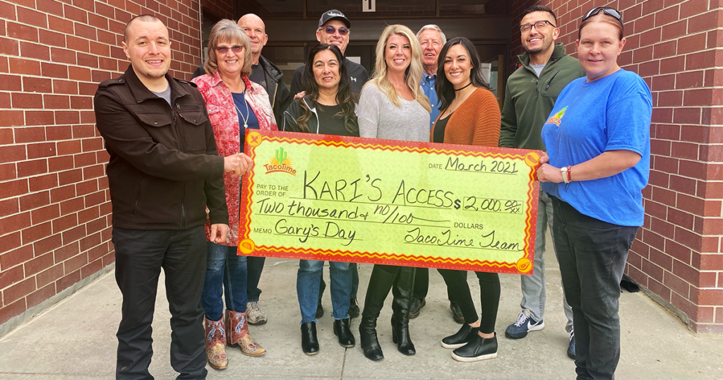 Gary Collins Memorial Fundraiser Raises $2,000 for Kari’s Access Awards