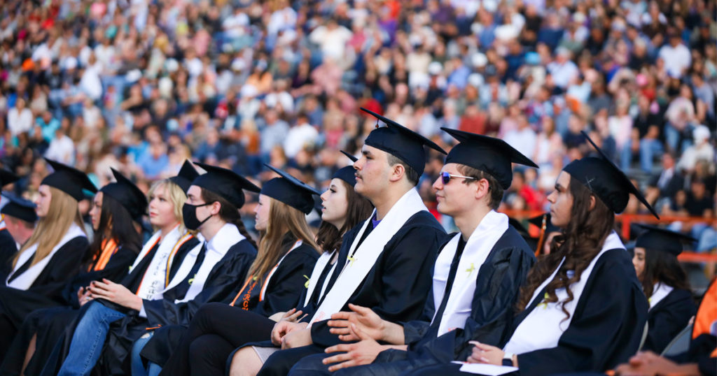 Rock Springs High School Graduates 264 in Twilight Ceremony