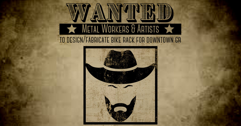 Wanted–Build a Bike Rack for Downtown Green River!