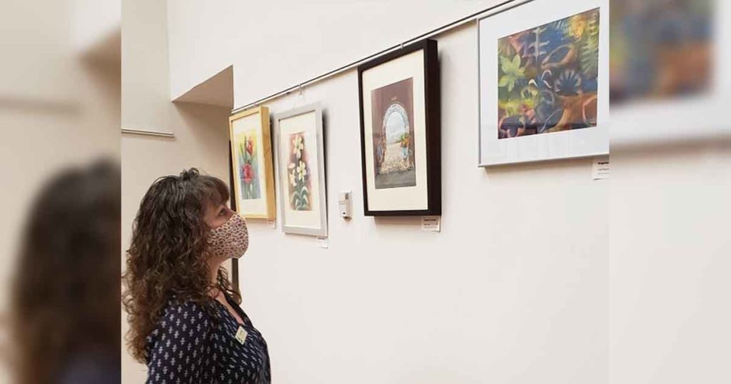 Artist Showcases Watercolor Pieces at Sweetwater County Library