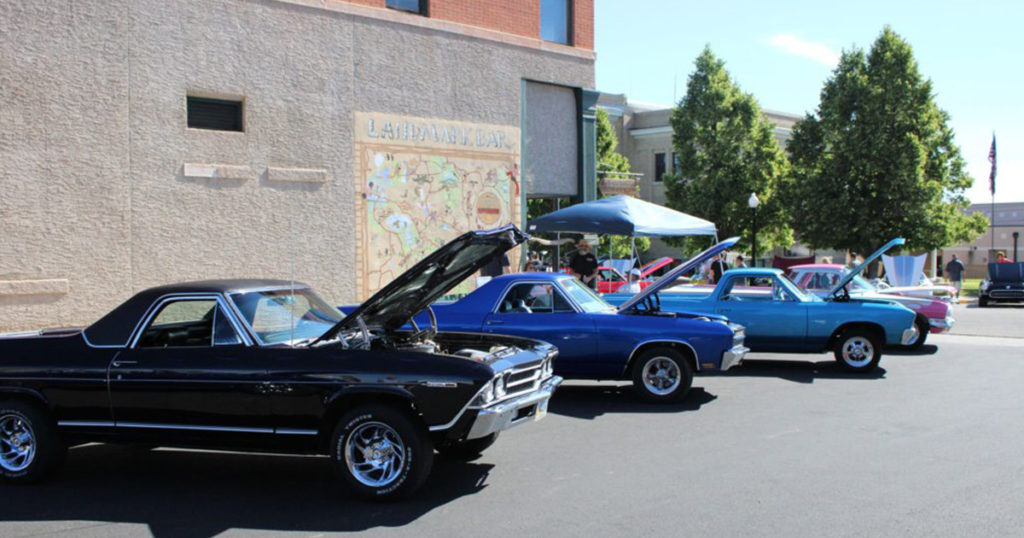 Cruise to Downtown Wheatland for the Blue Mountain Car Show!