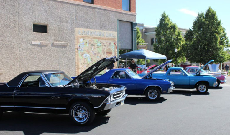 Cruise to Downtown Wheatland for the Blue Mountain Car Show!