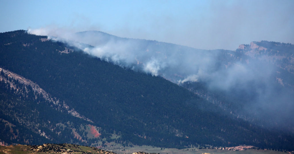 Crews Face Tough Challenge on Robinson Fire Near Buffalo Today