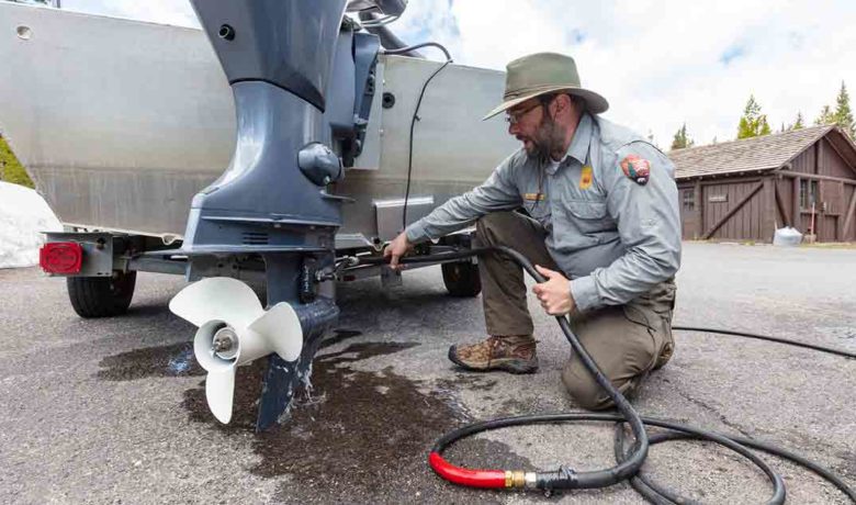 Yellowstone Boat Inspector Finds Quagga Mussels on Visitor’s Boat