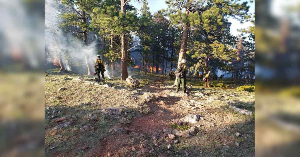 Robinson Fire Near Buffalo Grows to 1,000 Plus Acres