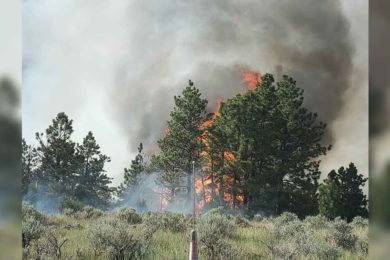 PHOTOS: Pre-Evacuation Orders Given as NE Wyoming ‘Skull Creek Fire’ Grows