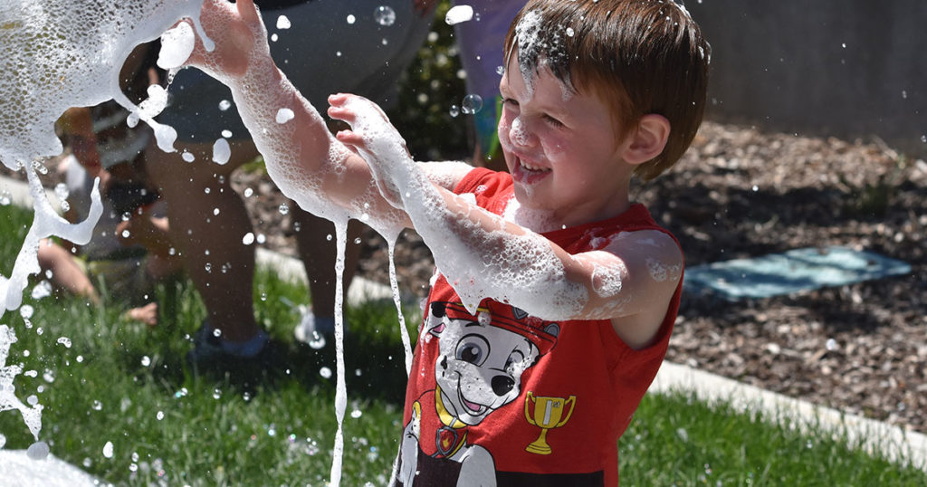 Having a Blast with Stories and Foam