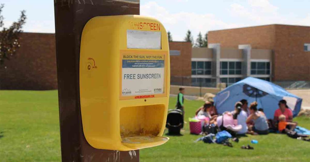 Residents to Benefit from Sunscreen Dispensers Located in Local Parks
