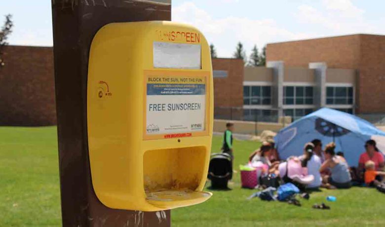 Residents to Benefit from Sunscreen Dispensers Located in Local Parks