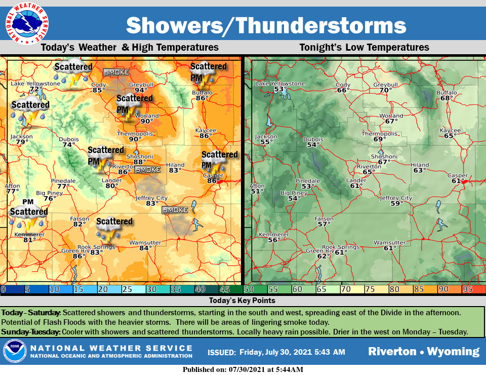 Sunny with a High Near 93