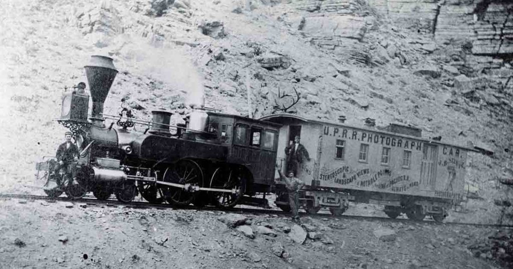 Frontier-era Photographers Traveled the Rails in ‘Photo Cars’