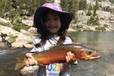 4-Year-Old Girl Could Break ‘Smallfry” World Record With Golden Trout Caught in Wyoming