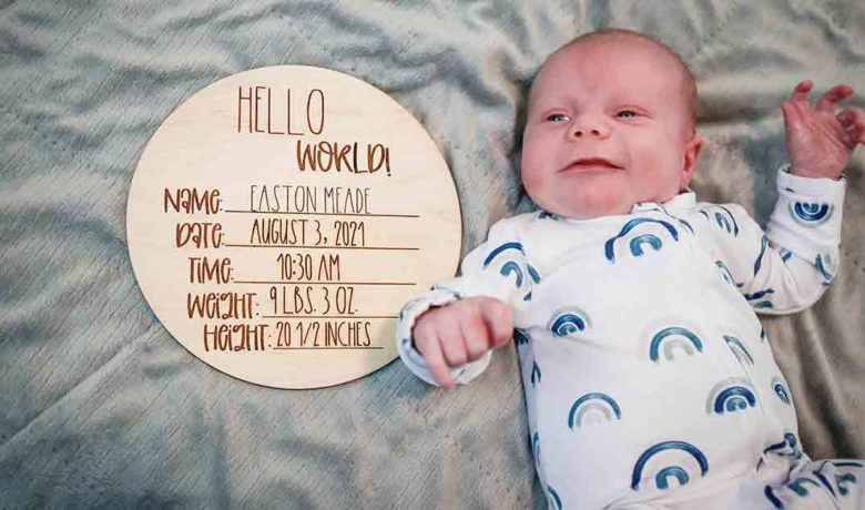 Birth Announcement: Easton Meade Taylor