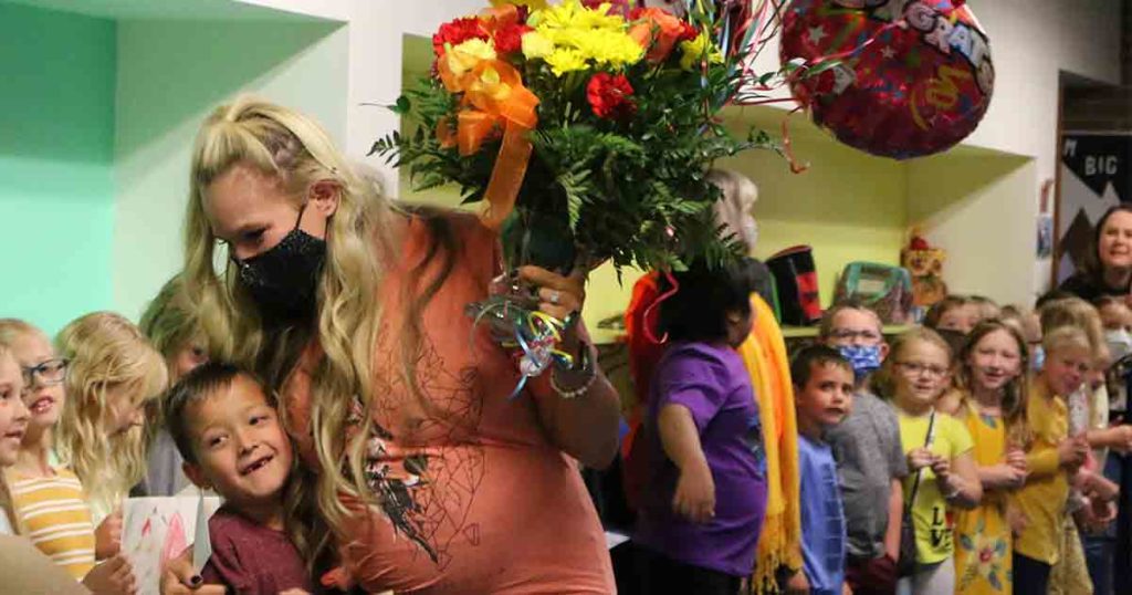 GR’s Brittney Montgomery Named Wyoming’s Teacher of the Year