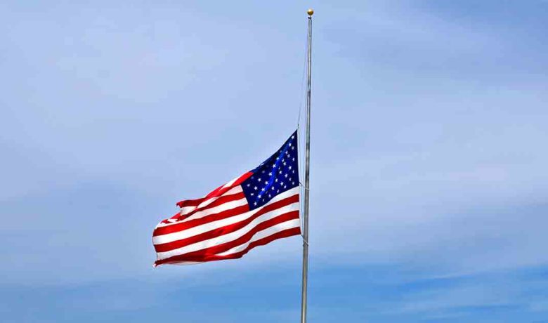 Biden Ordered Flags be Flown at Half-Staff