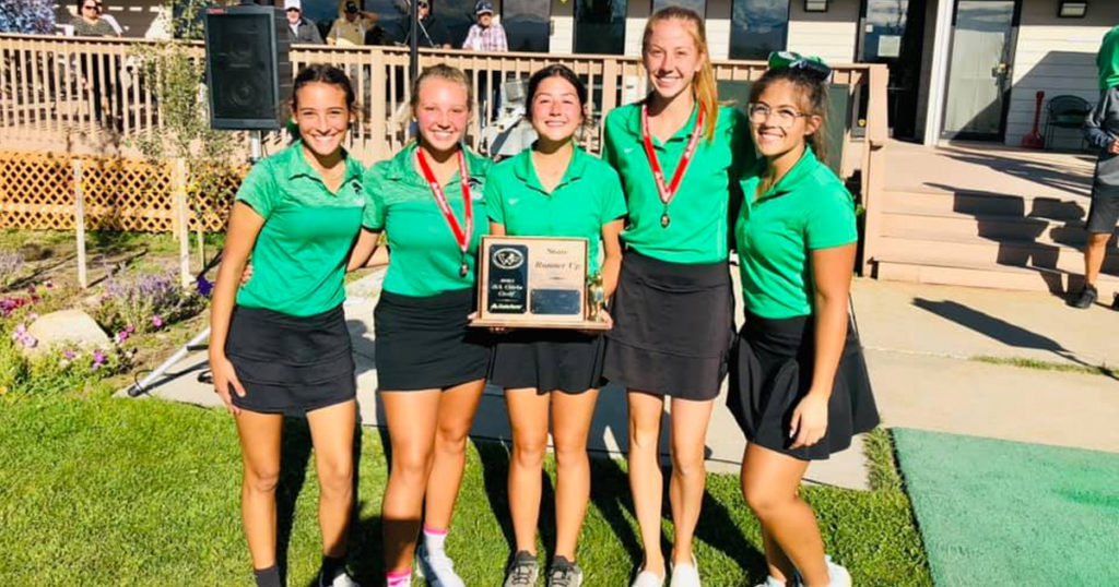 Wolves’ Salas Takes Home Second Place in State Golf Championships