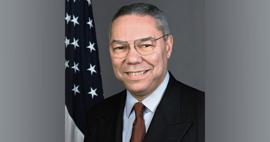 Gordon Orders Flags Flown at Half-Staff in Honor of General Colin Powell