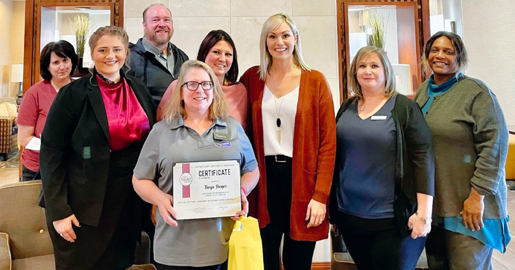Travel and Tourism Board Recognizes R.E.A.C.H. Winners for Third Quarter