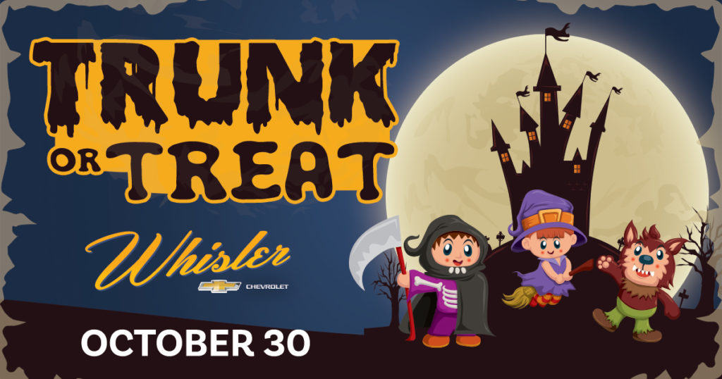 BUSINESSES! Sign Up for Whisler’s Community Trunk or Treat on October 30th