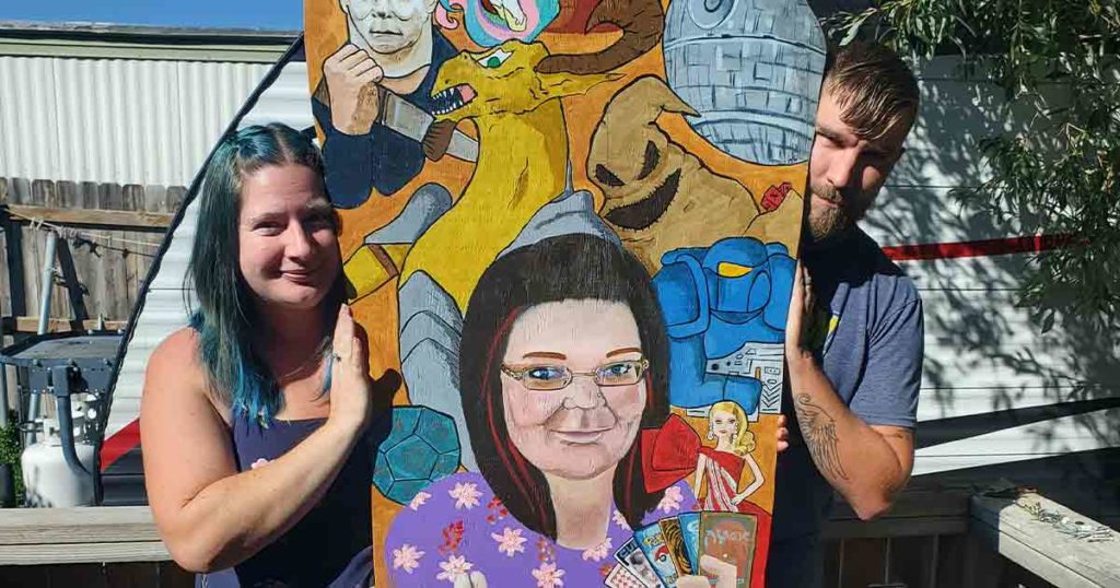 Art Duo Creates Boot Mural for ‘Kickin’ It’ Program