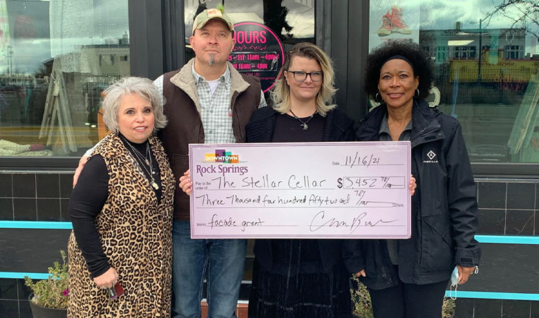 Stellar Cellar Receives Facade Grant from Downtown Rock Springs