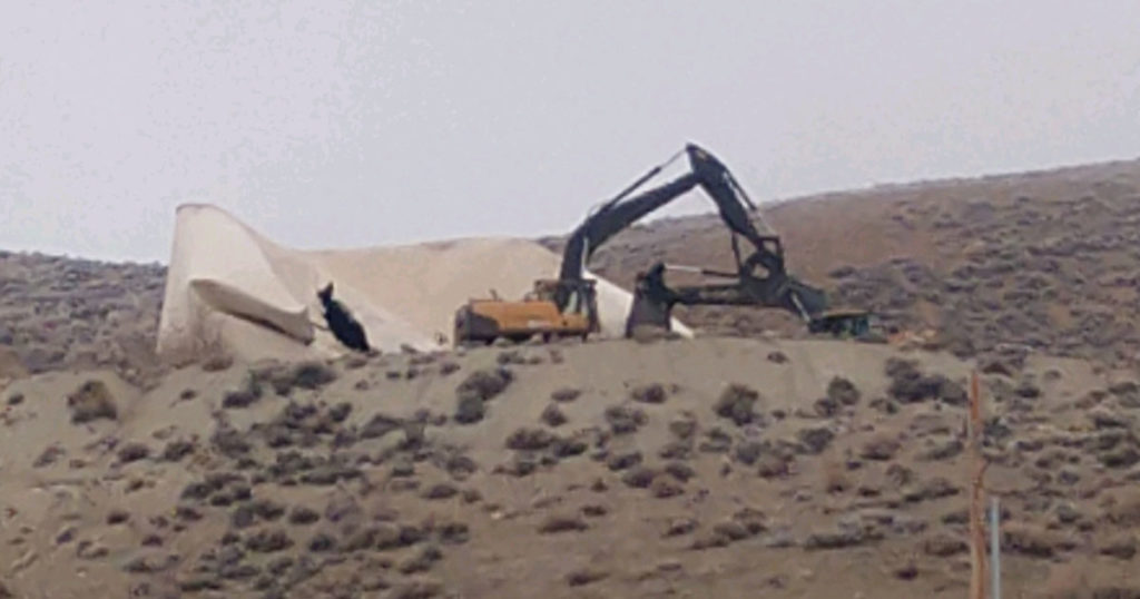 Green River Removing Old Legacy Water Tanks