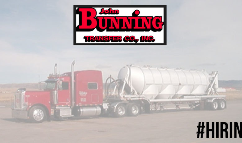 Receive Up to a $5,000 Sign-on Bonus When You Join the John Bunning Transfer Co. Team!