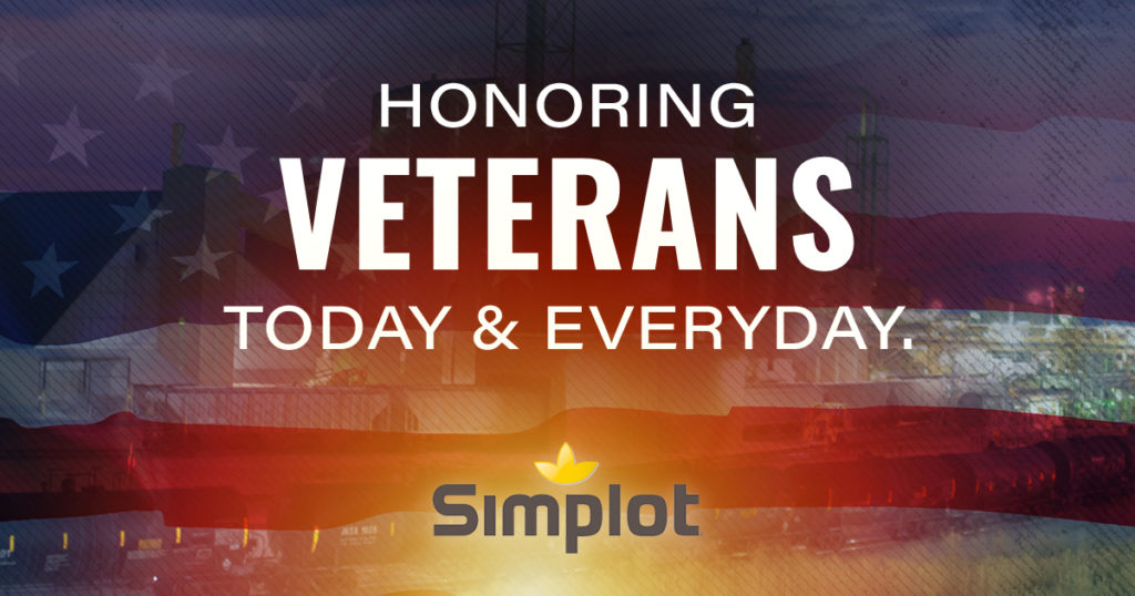 The J.R. Simplot Company Extends Thank You to Veterans
