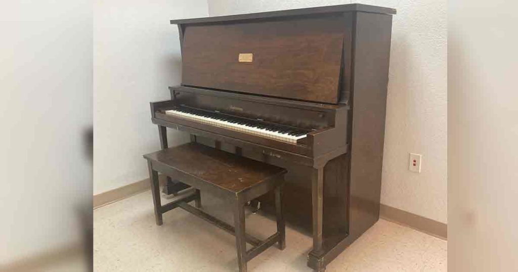 Vintage Piano Showcased in Special County Christmas Exhibit